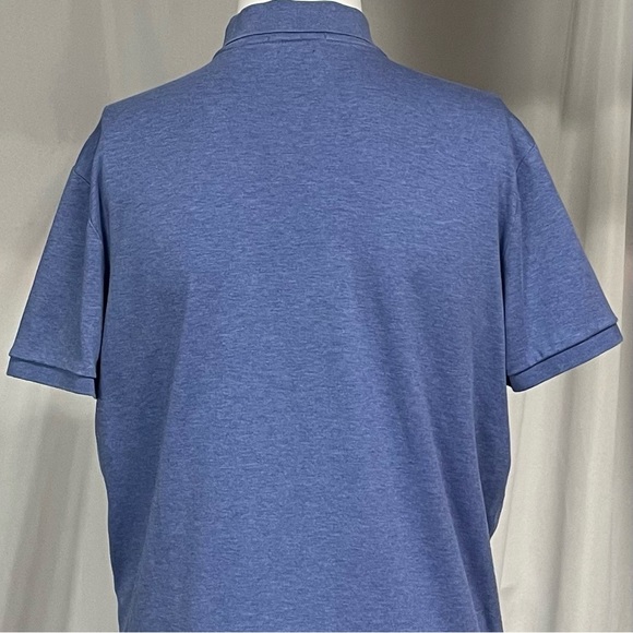 Large Polo Ralph Lauren Pima Cotton Blue Collar Shirt Excellent Condition - Picture 3 of 5